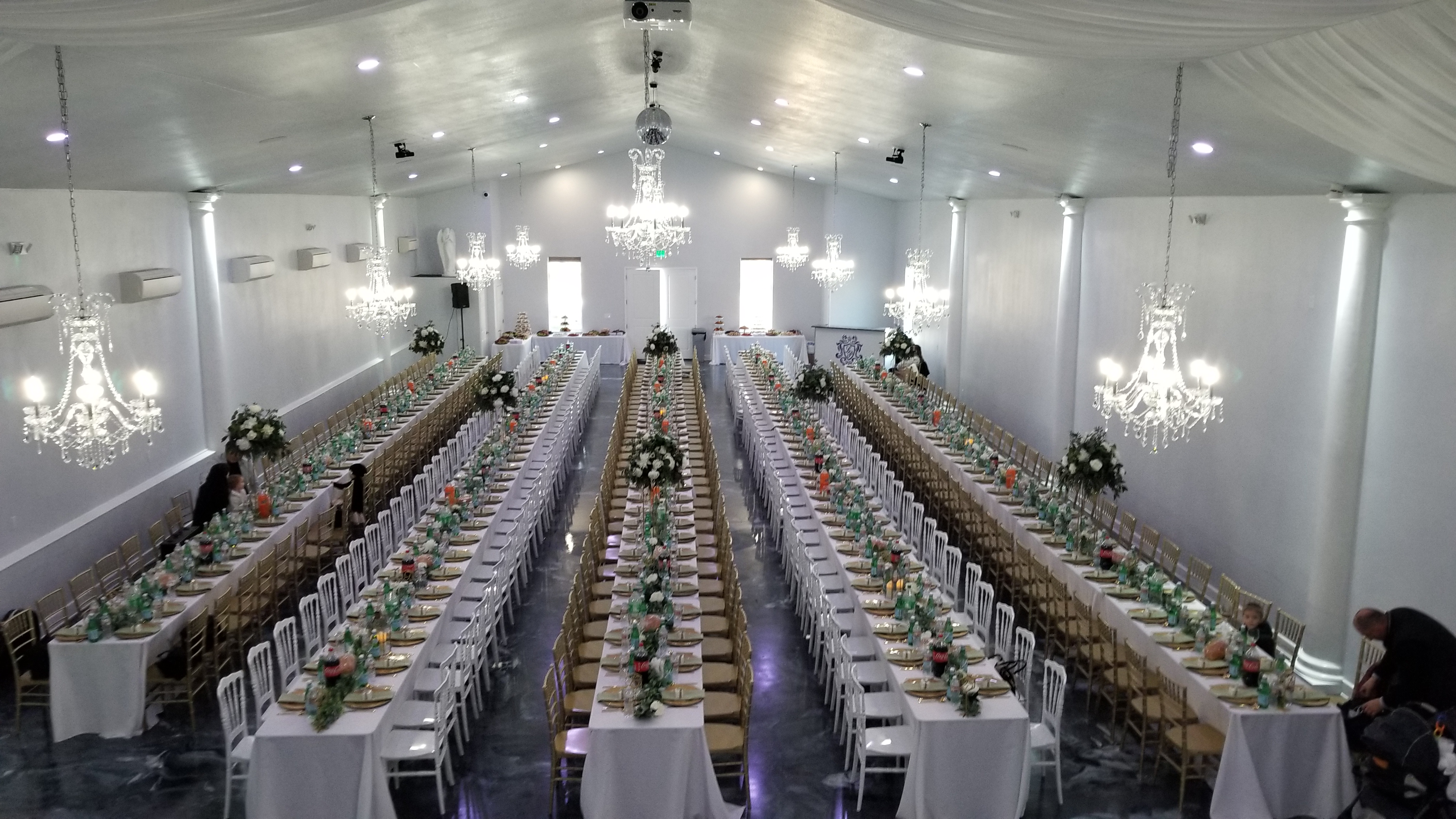 elegant reception hall